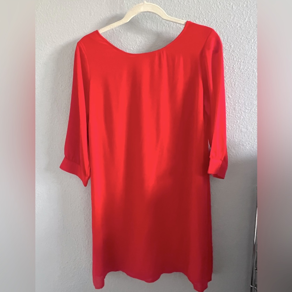 Salmon color dress